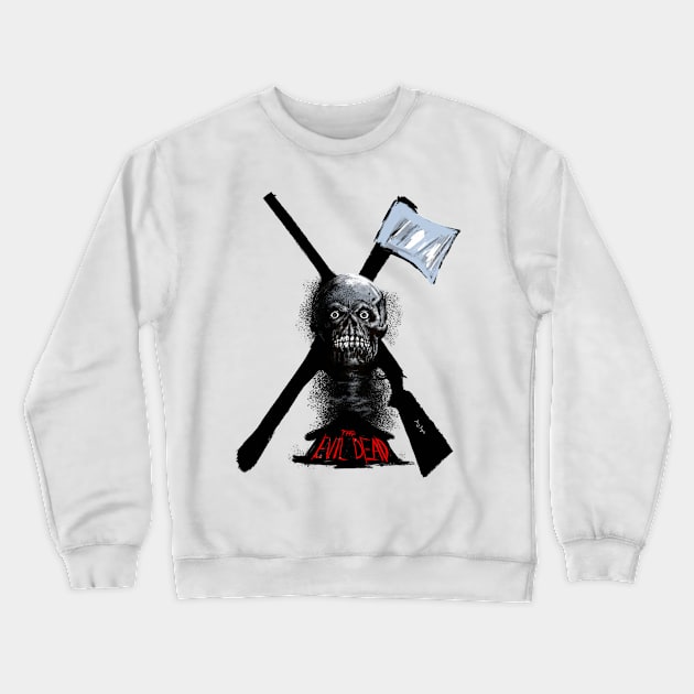 The Evil Dead Weapons Crewneck Sweatshirt by DougSQ